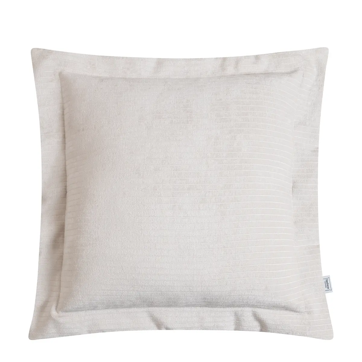 Loungekissen 70 x 70 cm Beige/Weiß | Beige