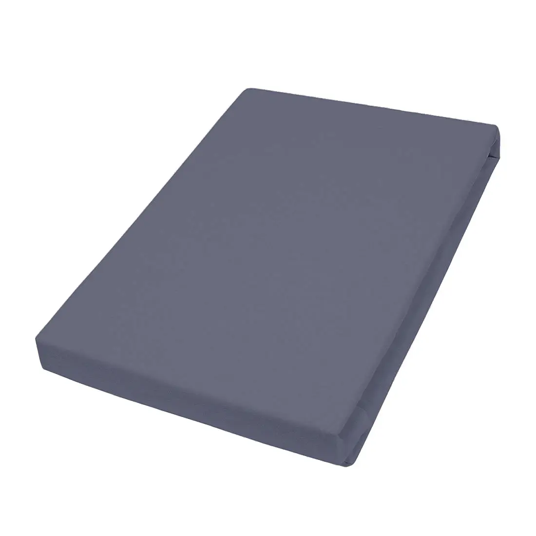 Luxus-Satin-Spannbetttuch Puck | Grau