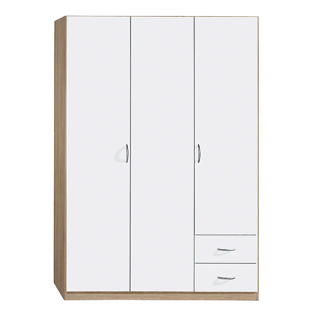 Drehtürenschrank II | Holztöne