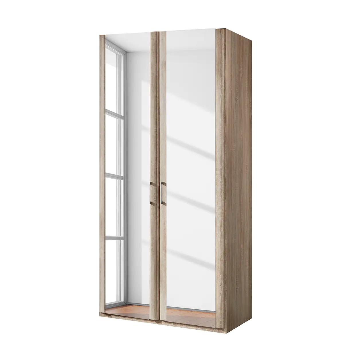 Drehtürenschrank Meran | Beige