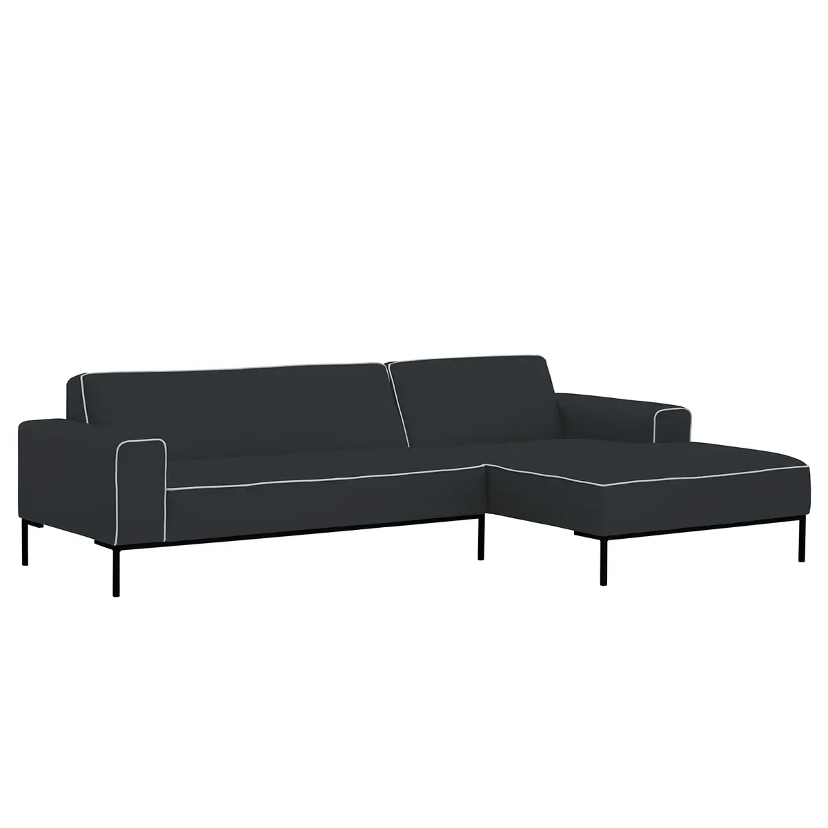 Ecksofa Duo | Grau