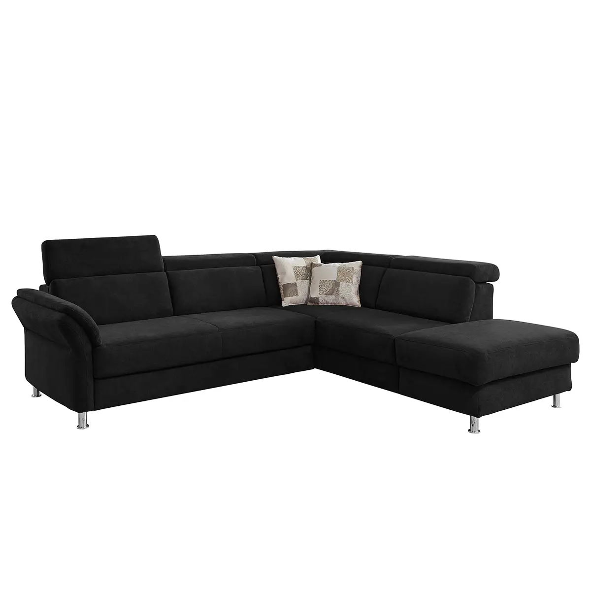 Ecksofa Calang | Schwarz