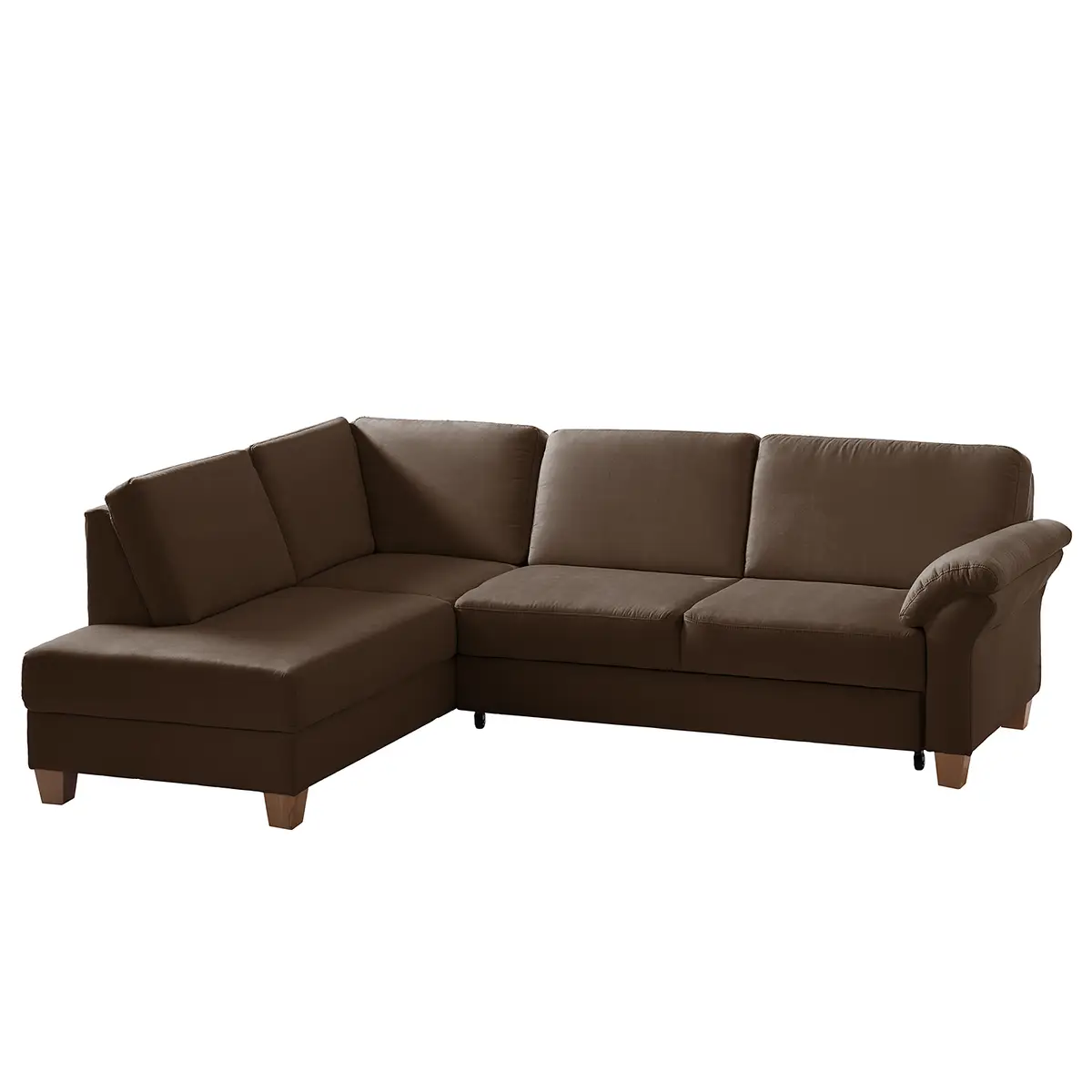 Ecksofa | Braun