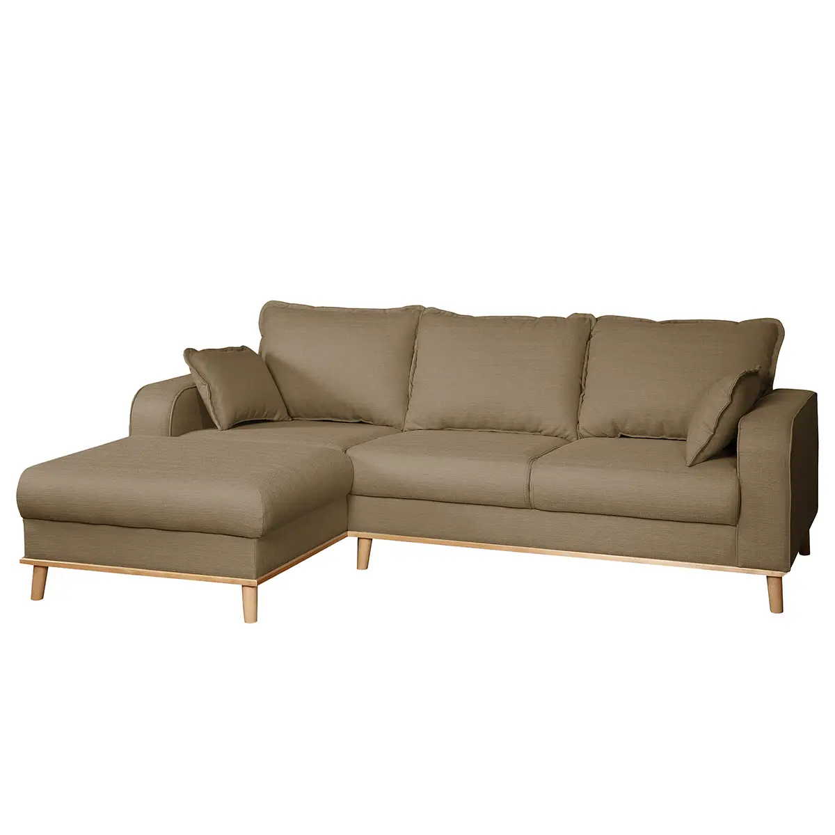 Ecksofa Polia | Braun