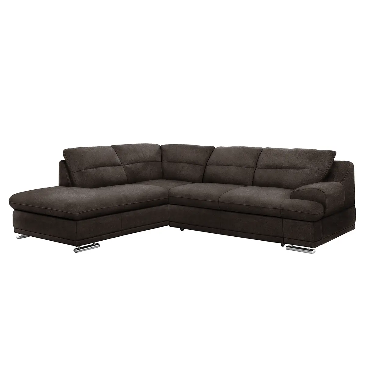Ecksofa Rollin | Braun