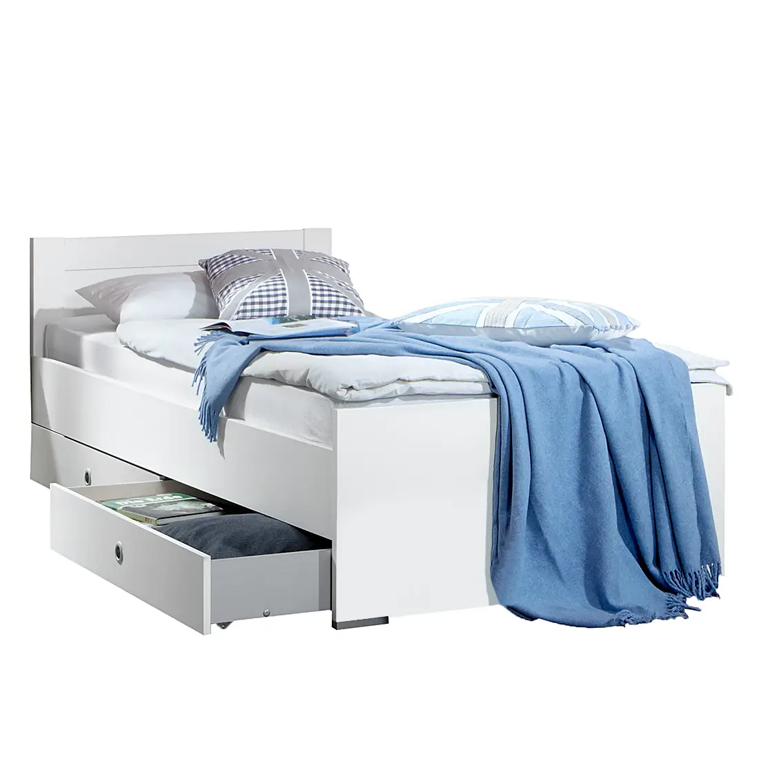 Einzelbett Filou | Weiß