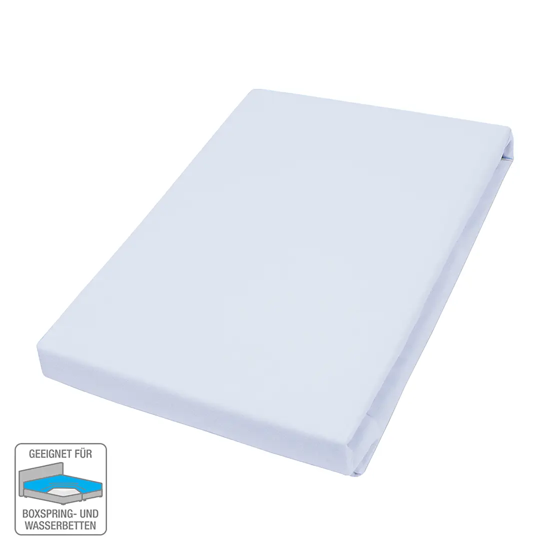 Boxspring-Elastan-Spannbettttuch | Grau