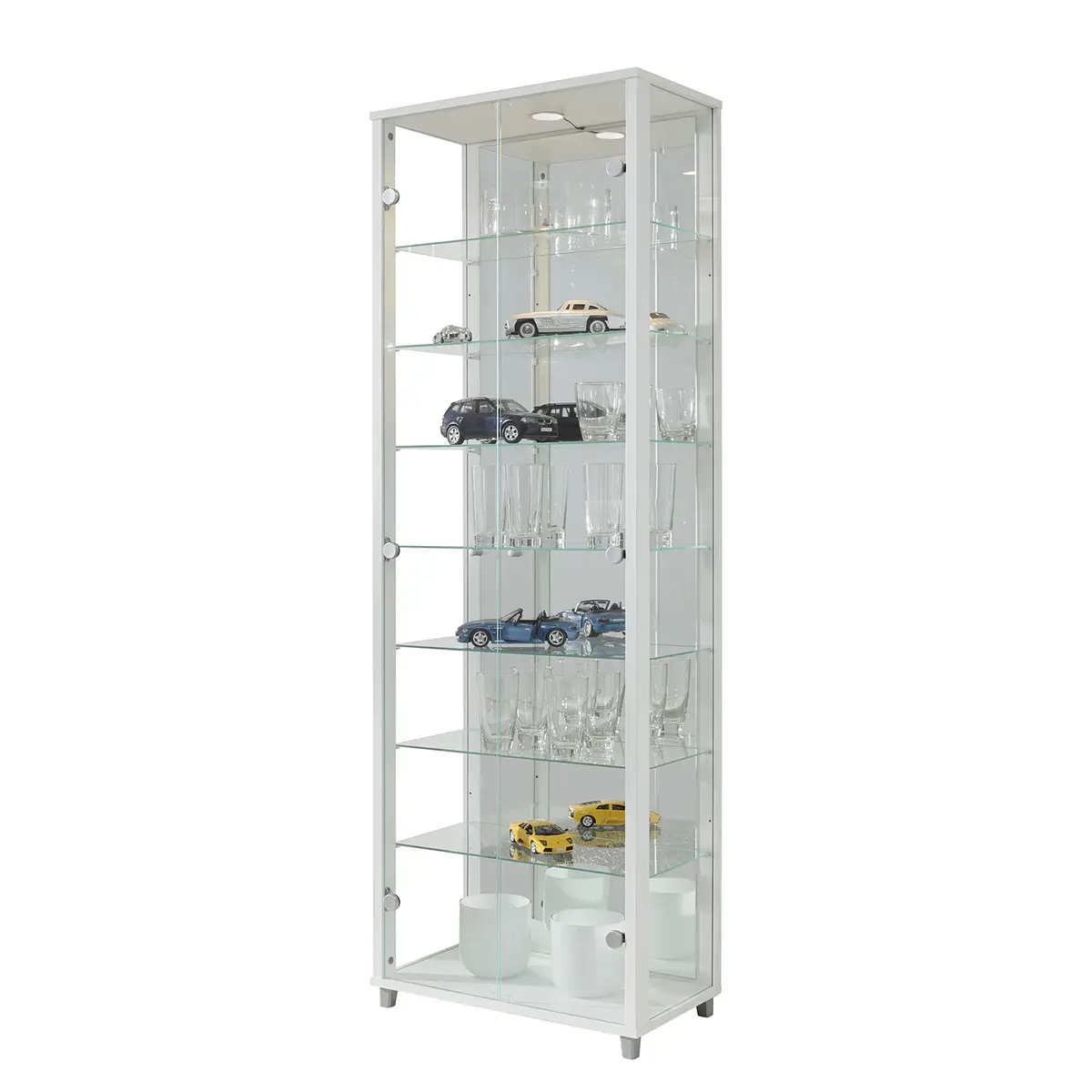Vitrinenschrank Exhibit IV | Weiß