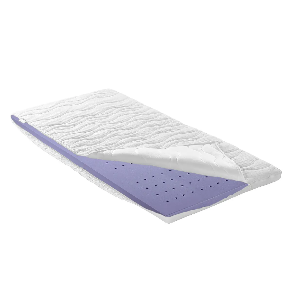 Gel-Topper 80 x 200cm | Weiß