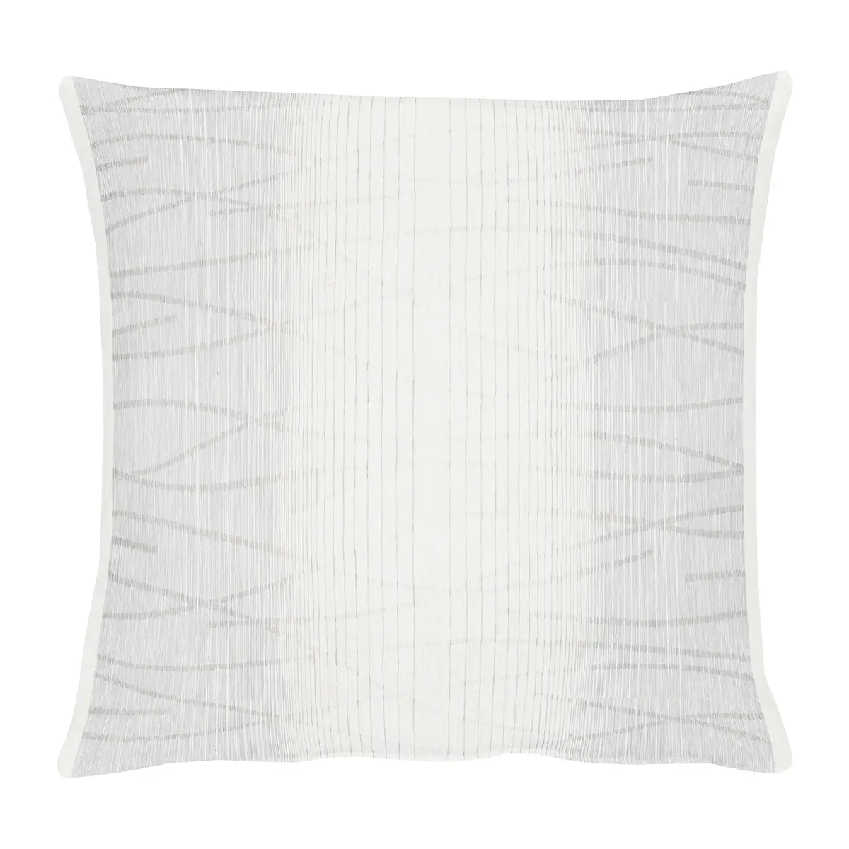 Kissen Loft Style III Grau/Silbergrau 45 x 45cm Kunstfaser