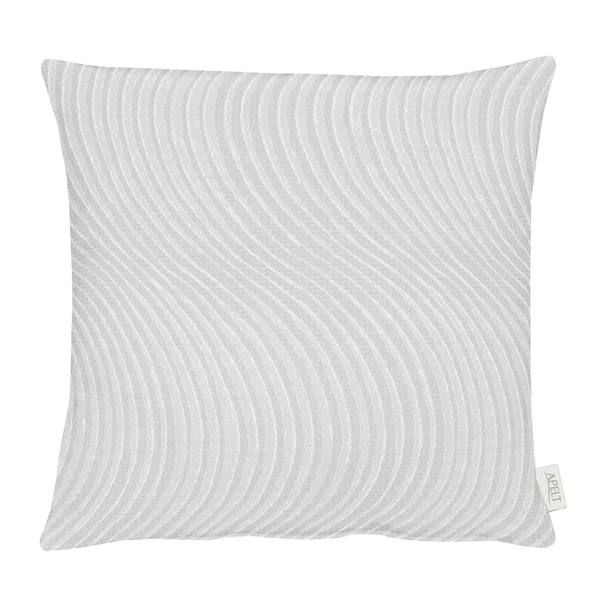 Kissenhülle Weiß/Weiß 49 x 49cm Webstoff | Weiß