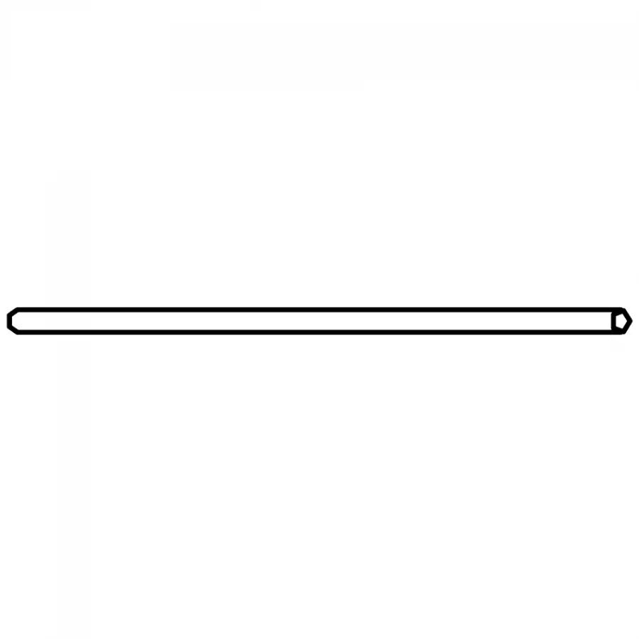 Kleiderstange 88cm Silber/Aluminium Aluminium | Silber