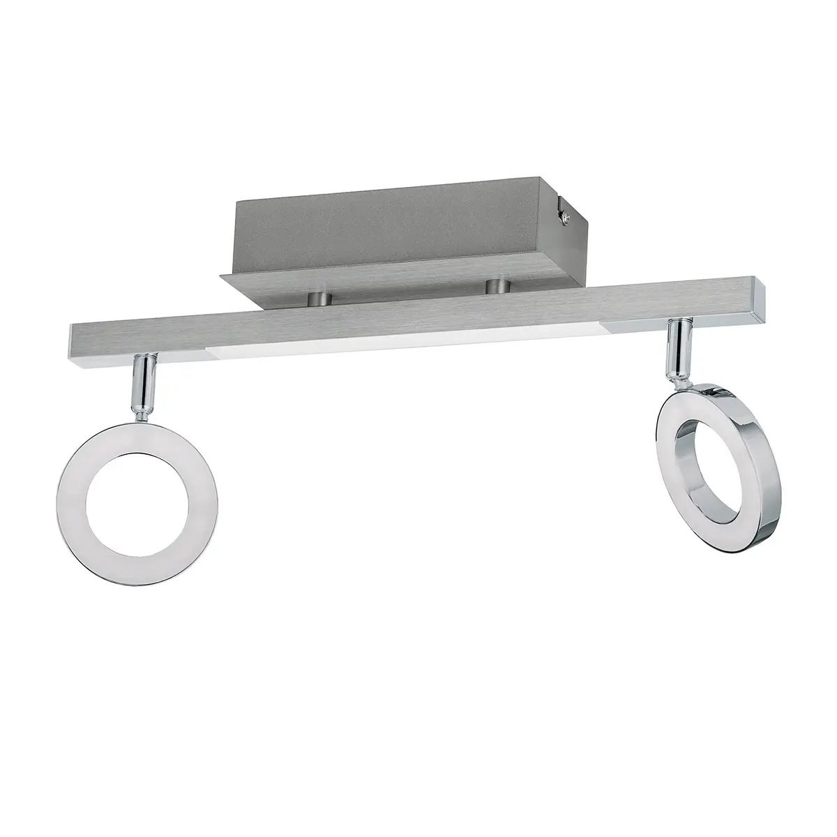 LED-Deckenleuchte Cardillio II | Silber