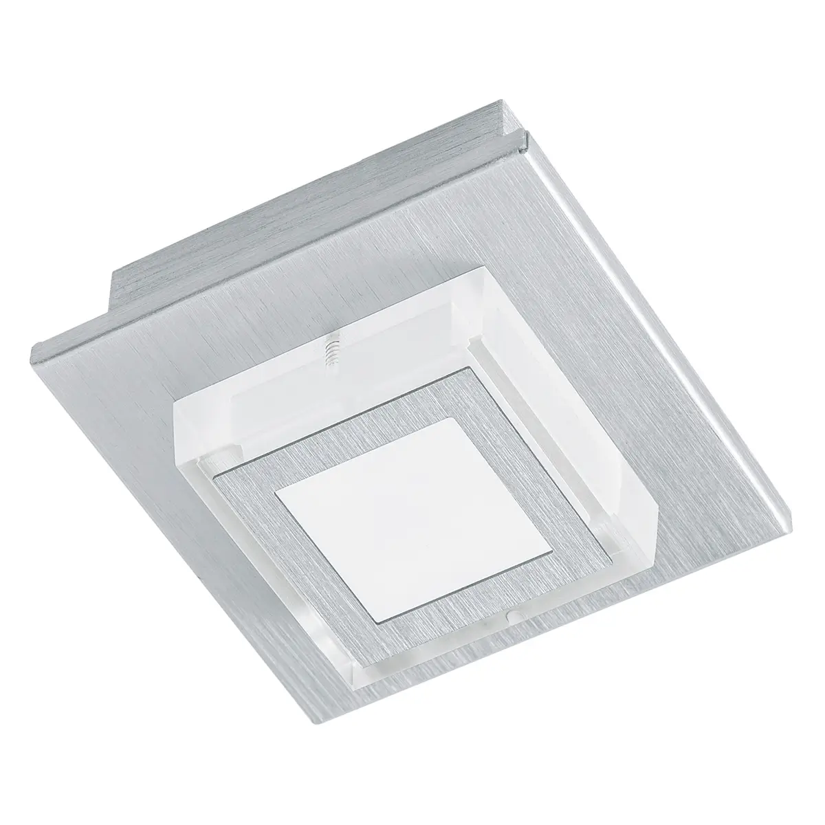 LED-Deckenleuchte Masiano | Silber