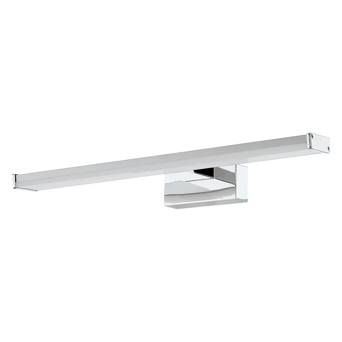 LED-Spiegelleuchte Pandella 40cm Weiß/Silber | Weiß