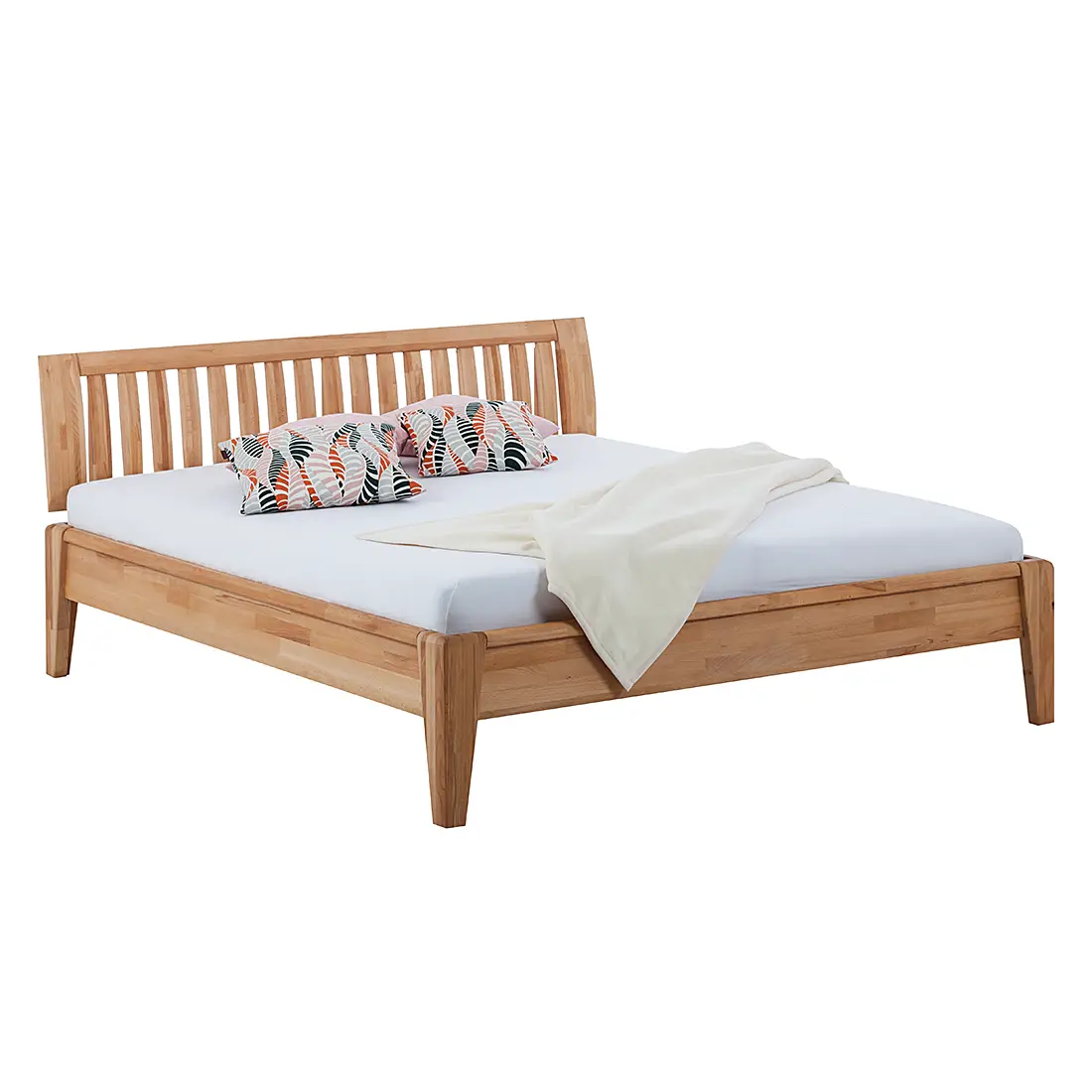 Massivholzbett LayaWOOD 180 x 200cm | Braun