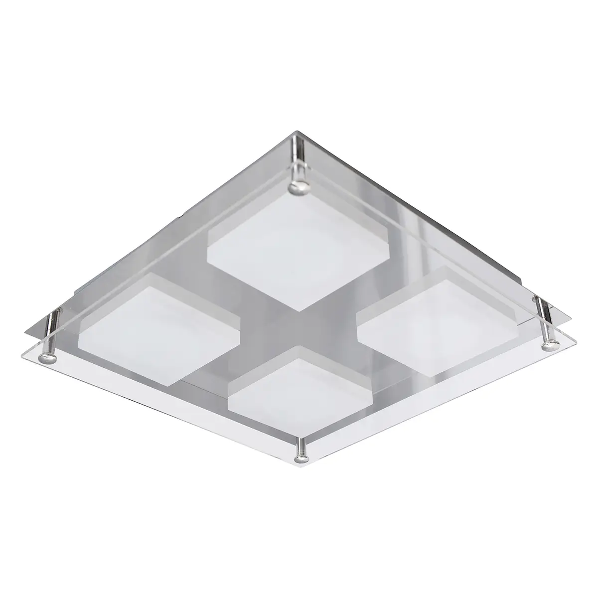 LED-Deckenleuchte Square Shine II | Weiß