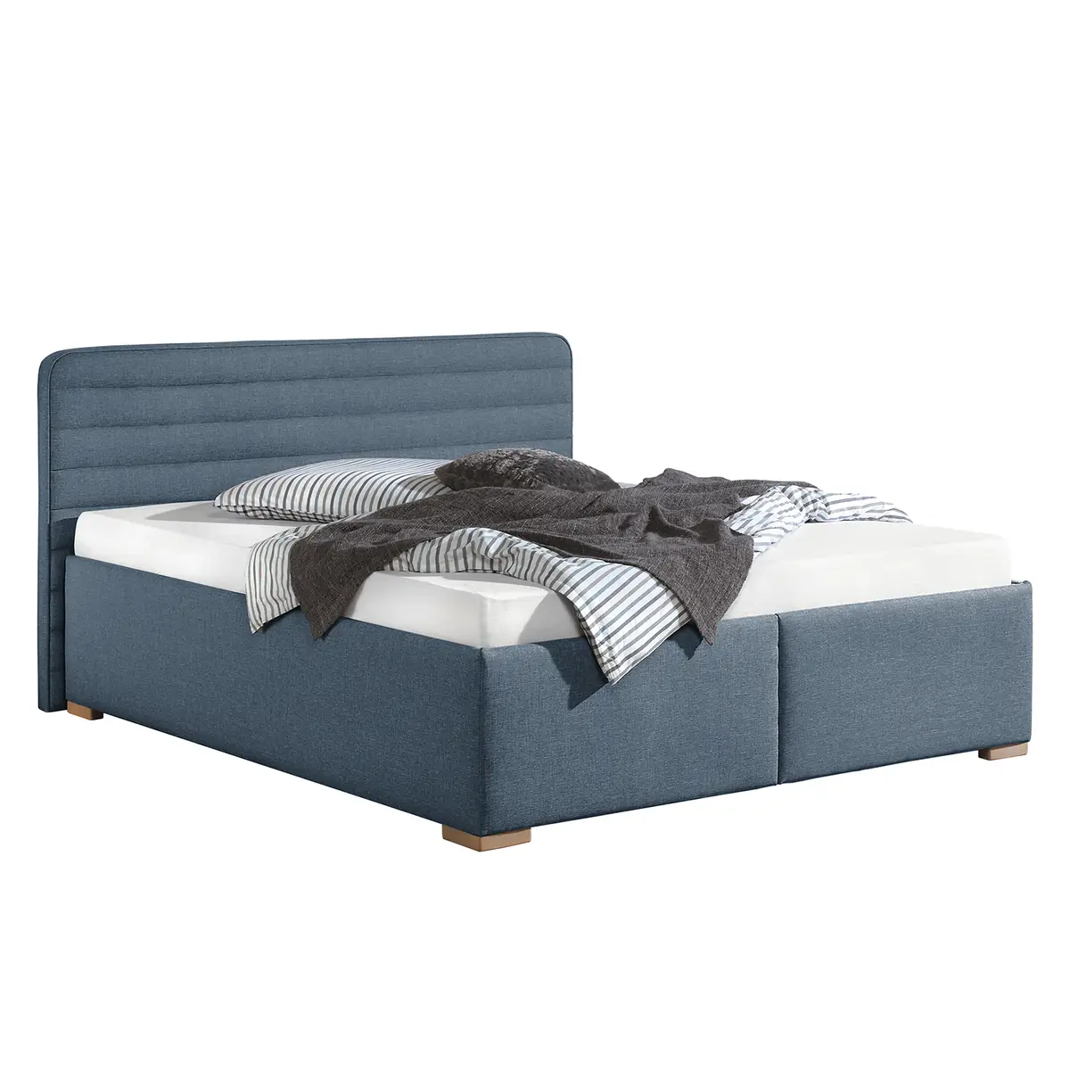 Polsterbett Vitaby | Blau