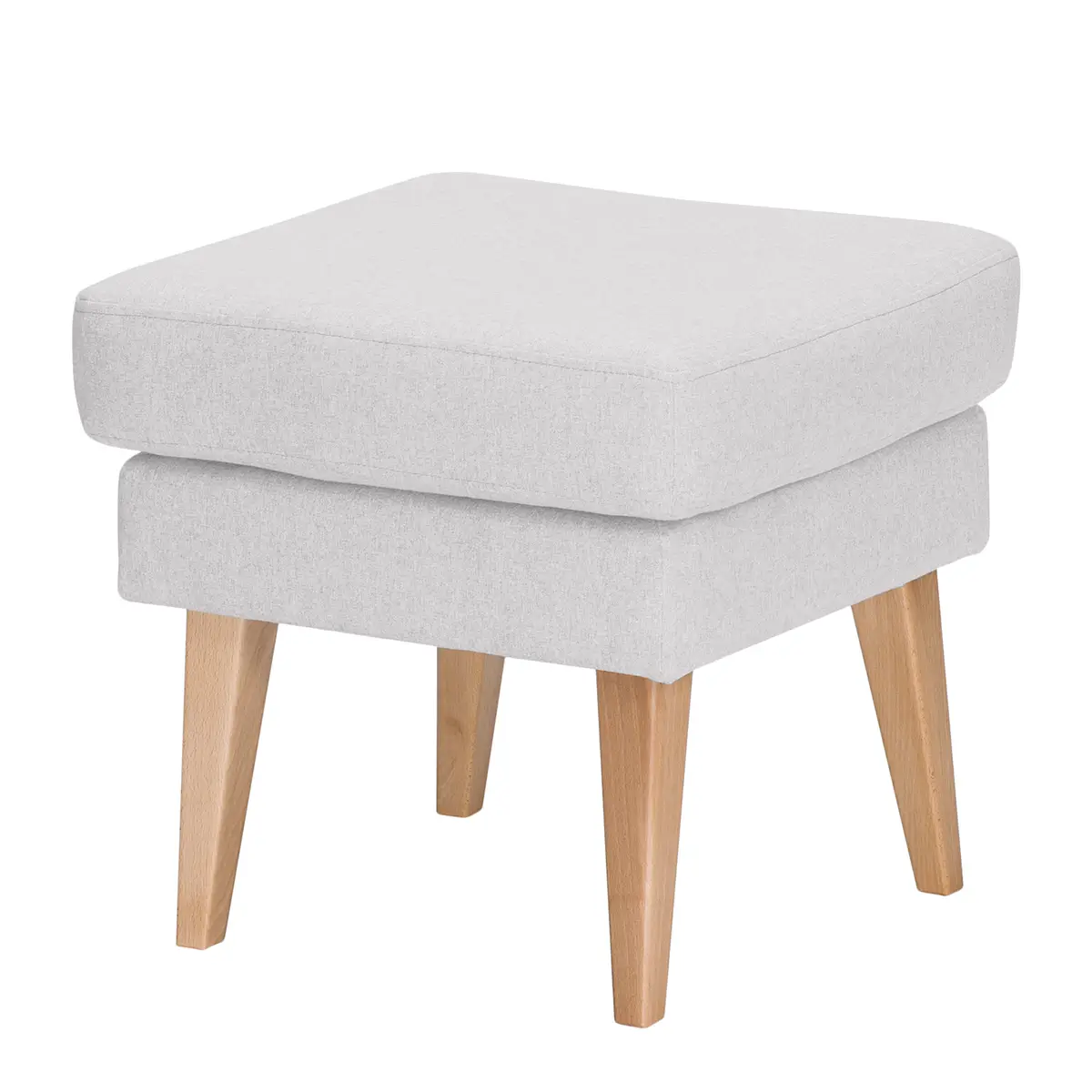 Polsterhocker Filz | Grau
