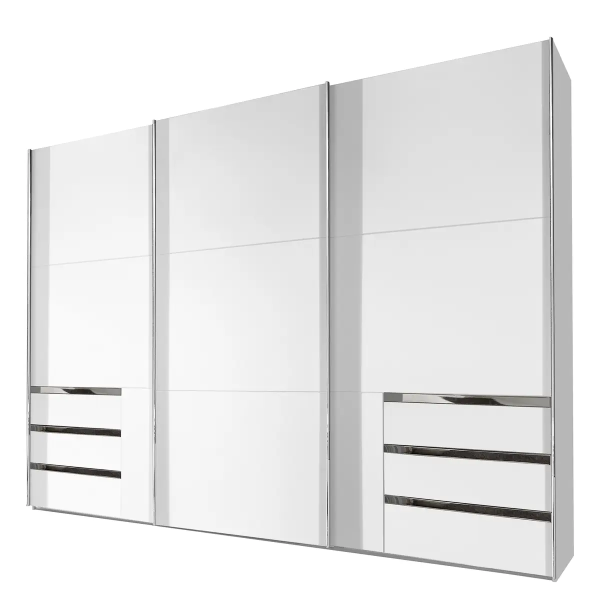 Schwebetürenschrank level 36A | Weiß