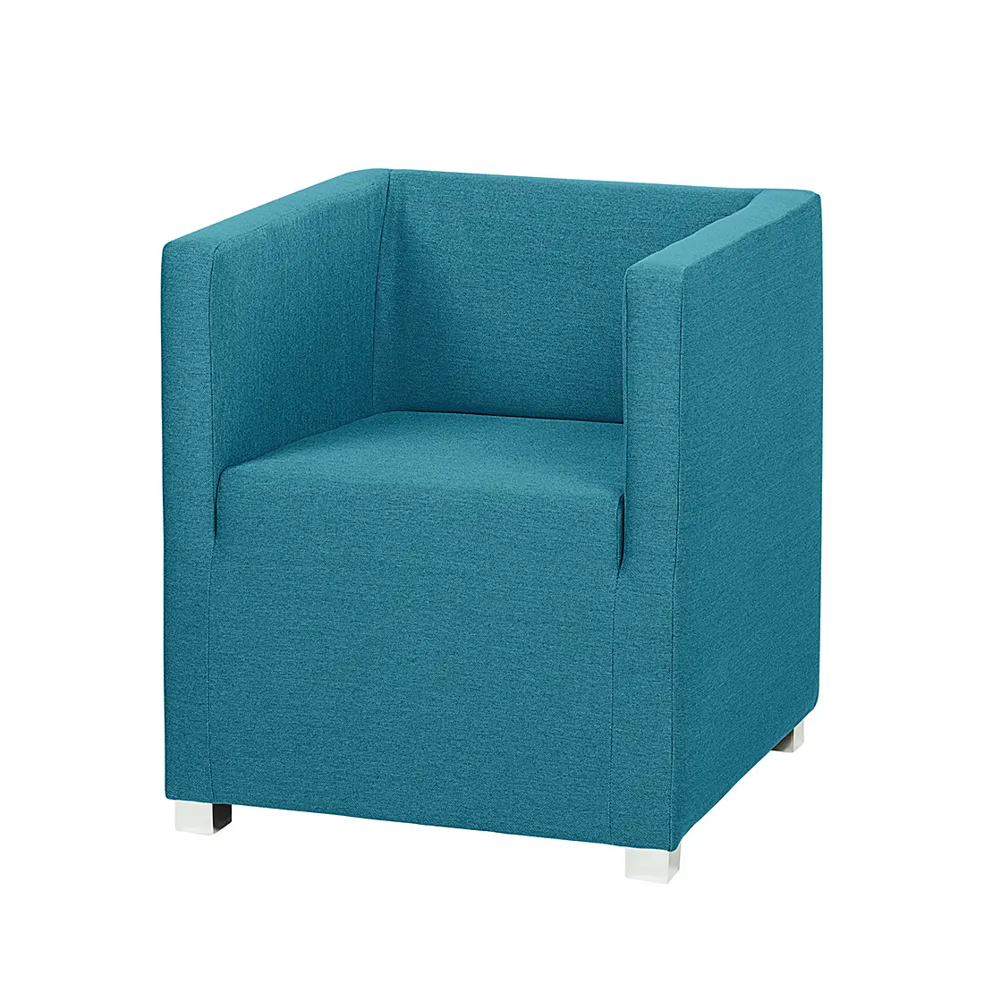 Cocktailsessel Türkis Webstoff Baca | Türkis