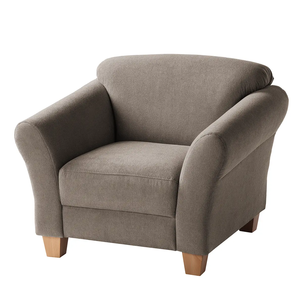 Sessel Webstoff Braun/Cubanit | Braun