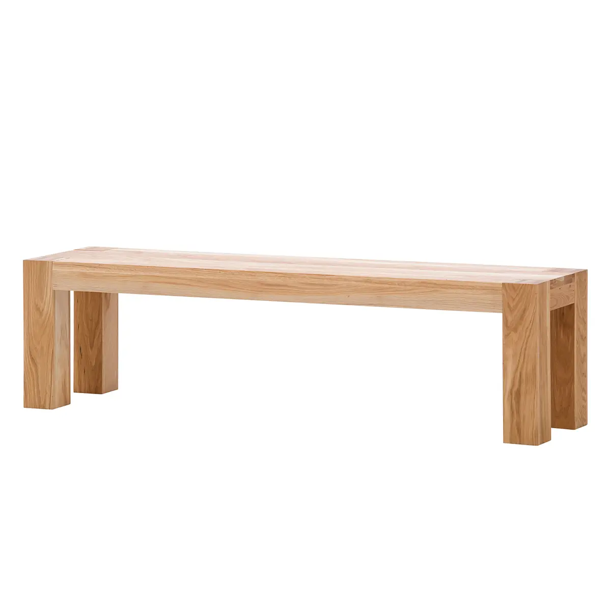 Sitzbank George 165cm Braun/Eiche | Braun