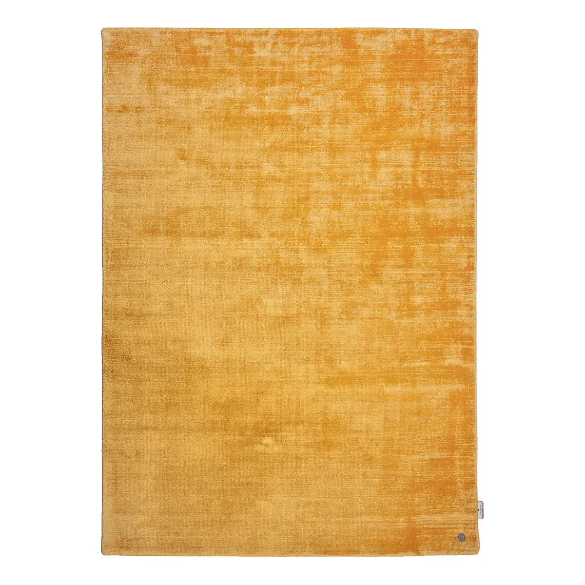 Teppich Shine Uni | Gelb