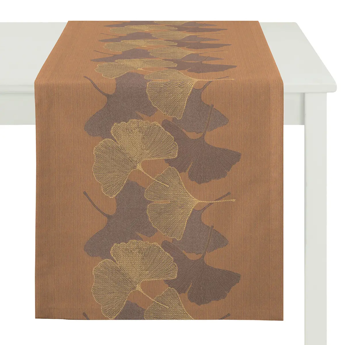 Tischläufer Undeloh 48 x 140cm Braun/Bisquit | Braun