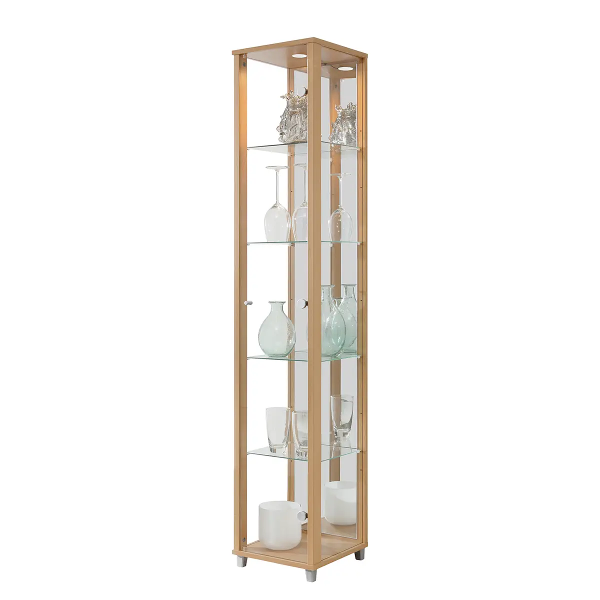 Standvitrine Exhibit I | Braun