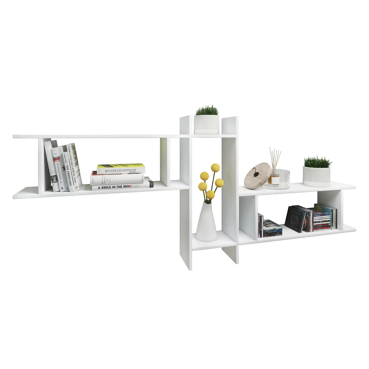 Wandregal Sirola Maxi 3er Set | Weiß
