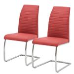 Sledestoelen Levittown I (2-delige set) Rood