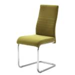 Chaises cantilever Claras (lot de 4) Vert kiwi