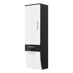 Armoire-colonne tare Anthracite - Blanc