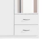 Armoire à portes battantes Case III Blanc alpin - 91 cm - 2 portes