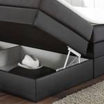 Boxspringbett Ariton inkl. Bettkasten & Topper - Kunstleder / Webstoff