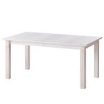 Table extensible Lyngby Pin massif - Blanc