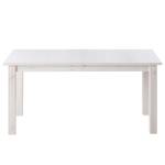 Table extensible Lyngby Pin massif - Blanc