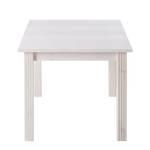 Table extensible Lyngby Pin massif - Blanc