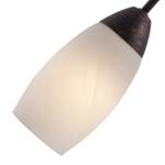 Tafellamp Venezia glas/ijzer - 5 lichtbronnen
