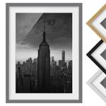 Bild New York Rockefeller View III Kiefer teilmassiv - Grau - 30 x 40 cm