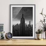 Afbeelding New York Rockefeller View III deels massief grenenhout - grijs - 70 x 100 cm