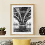 Afbeelding Under The Iron Bridge IV deels massief eikenhout- eikenhout - 40 x 55 cm