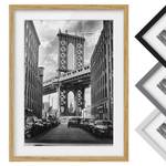 Bild Manhattan Bridge in America IV Eiche teilmassiv - Eiche - 30 x 40 cm