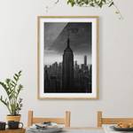 Afbeelding New York Rockefeller View IV deels massief eikenhout- eikenhout - 70 x 100 cm