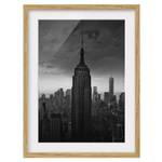Afbeelding New York Rockefeller View IV deels massief eikenhout- eikenhout - 50 x 70 cm