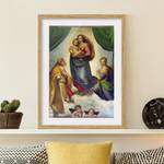 Bild Die Sixtinische Madonna IV Eiche teilmassiv - Eiche - 70 x 100 cm