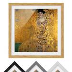 Impression d’art Adele Bloch-Bauer VIII Partiellement en chêne massif - Chêne - 30 x 30 cm