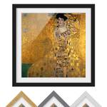 Impression d’art Adele Bloch-Bauer V Pin massif - Noir - 50 x 50 cm