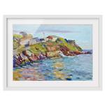 Bild Bucht Rapallo II Kiefer teilmassiv - Weiß - 55 x 40 cm